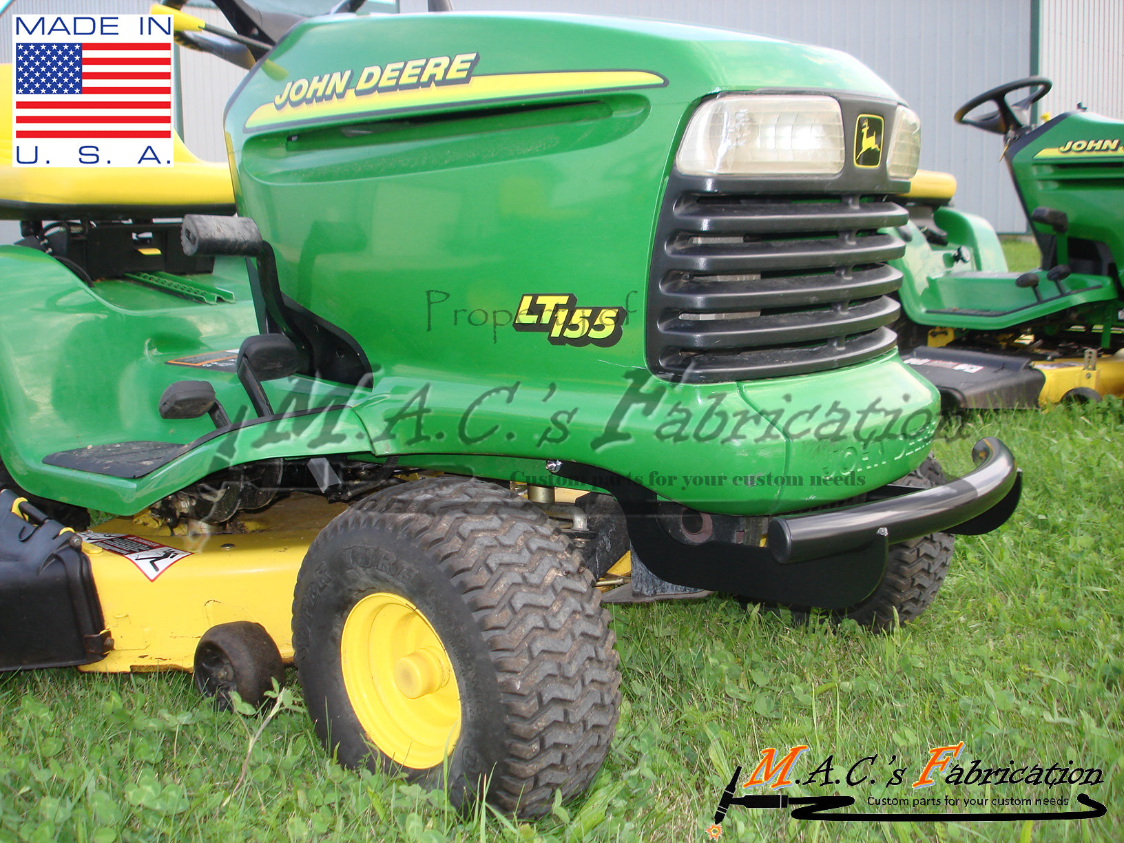 Repuesto Parachoques John Deere Parachoques Delantero De Repuesto M140670 Para John Deere GT225, GT235, GT245, GX255 Y Otros Recambio M140670 John Deere