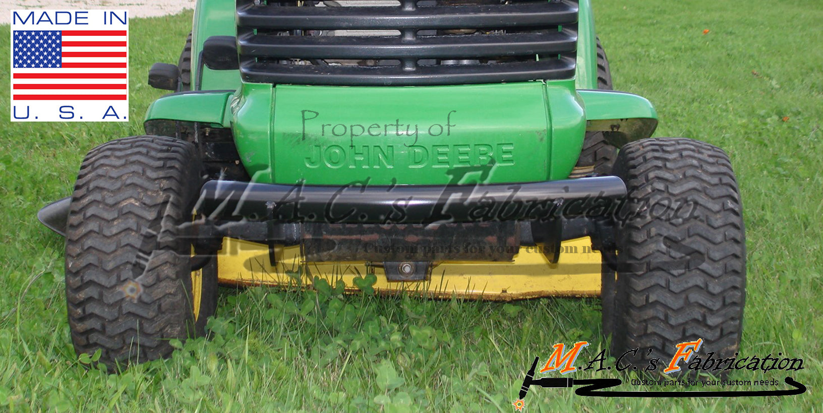 MADE in USA** John Deere Front Bumper LT Lawn Tractor LT133 LT150 MADE in USA** John Deere Front Bumper LT Lawn Tractor LT133 LT150