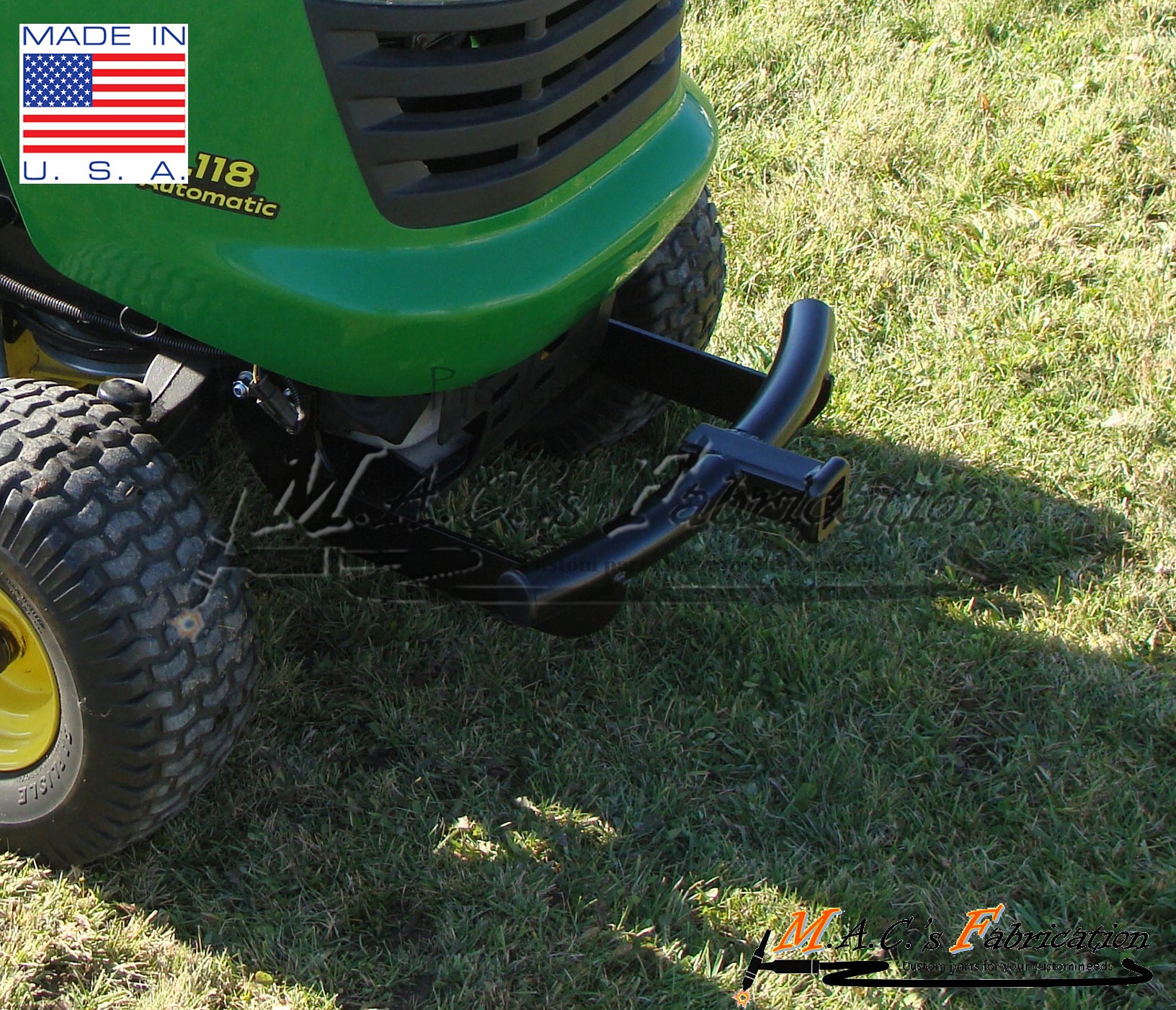 Made In USA Front Bumper For John Deere LX Series Lawn Tractors (LX266, LX277, LX279, LX288) 8 thumbnail image