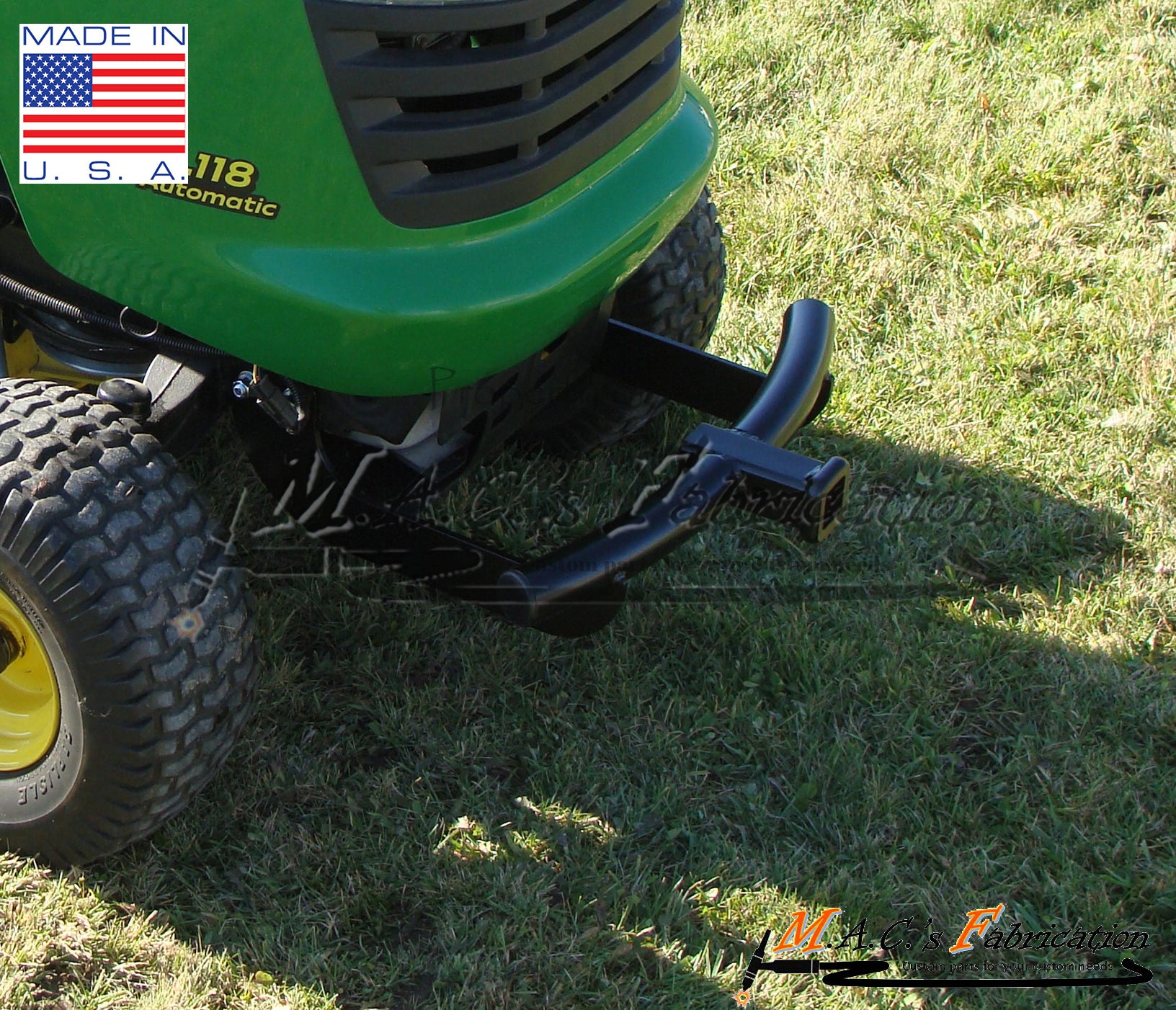 NEW* John Deere Front Hitch Bumper Lawn Tractor LA125 LA130 LA135 L –  MAC's Fabrication