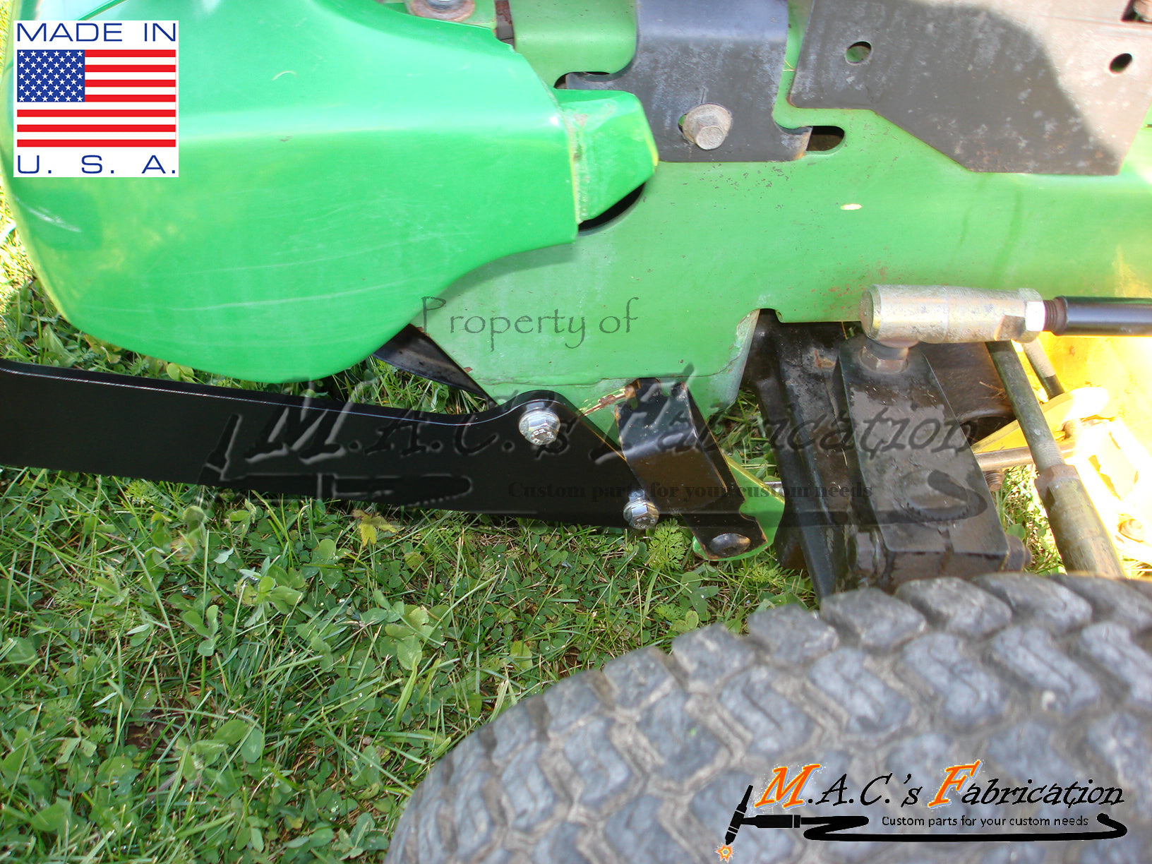 John Deere OEM M140667 Bumper Center 325 335 345 355D GX325 GX335 GX345 GX355 - Foto 3